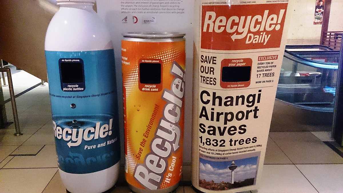 recycling bins Singapore